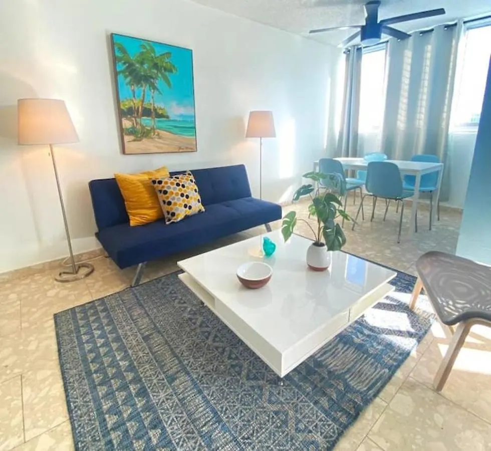 Tatil Evi Pool Beachfront 2 Bedroom Condado Beach San Juan