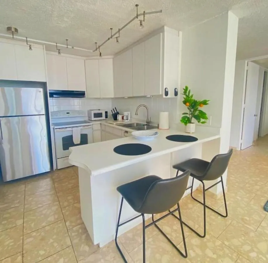 Tatil Evi Pool Beachfront 2 Bedroom Condado Beach San Juan Porto Riko