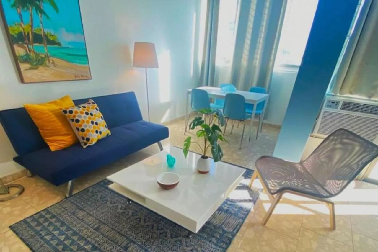 Pool Beachfront 2 Bedroom Condado Beach San Juan 0*,  Porto Rico