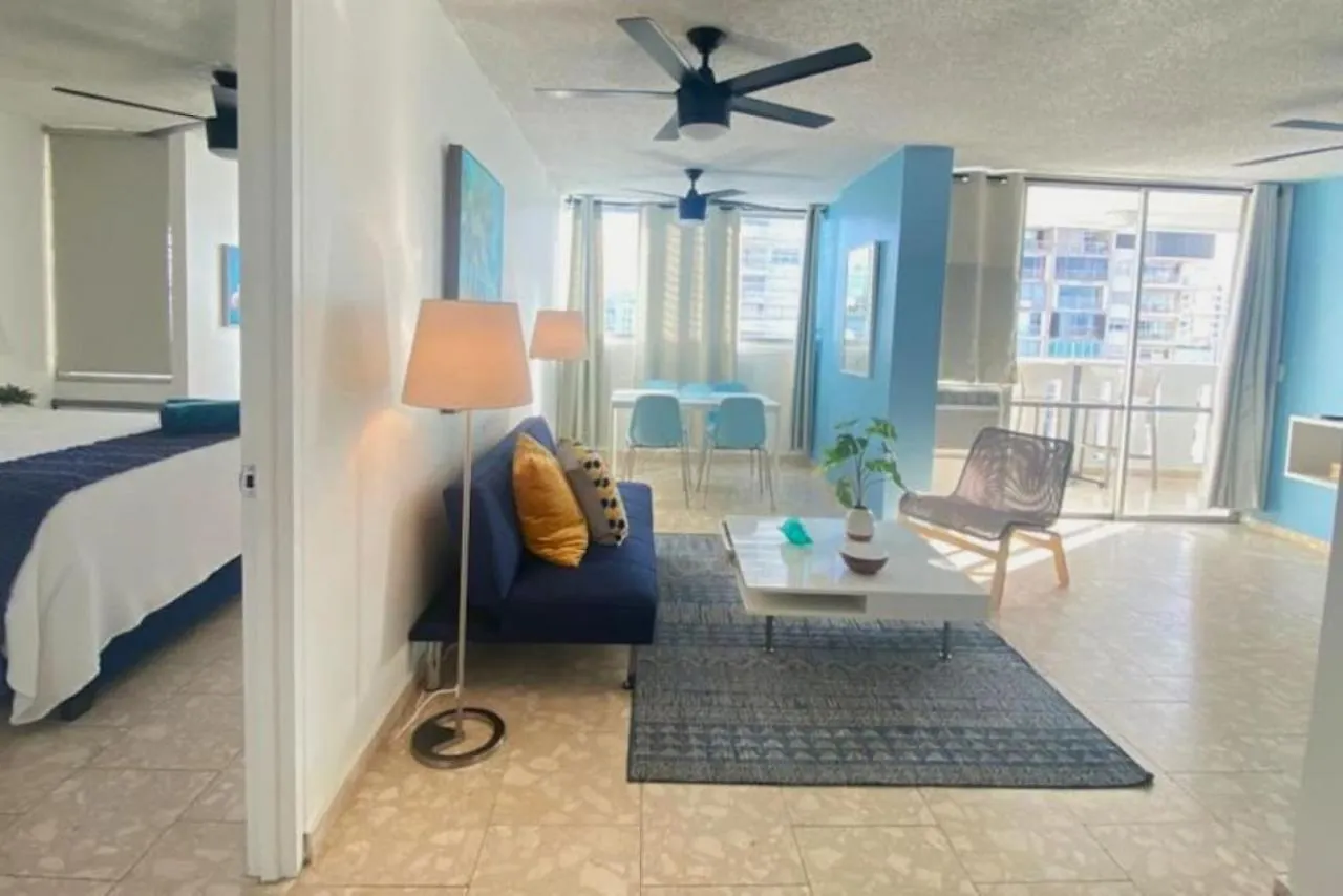 Pool Beachfront 2 Bedroom Condado Beach San Juan 0*,  Porto Rico